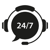 24/7 Suporte ao vivo