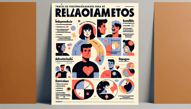 os tipos de traços de personalidade para o relacionamento com a NSA